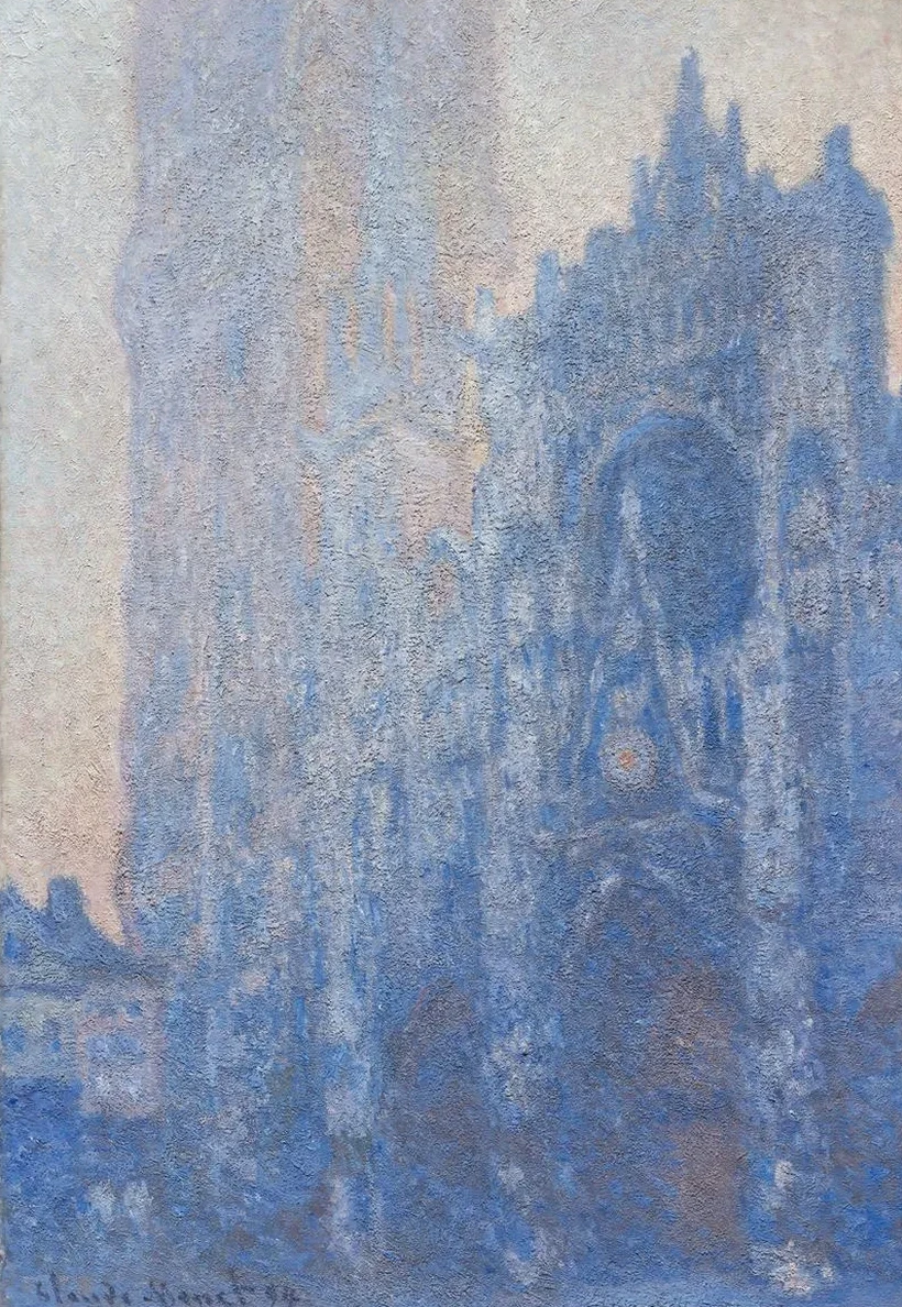 Rouen Cathedral Fa ade and Tour d Albane (Morning Effect)