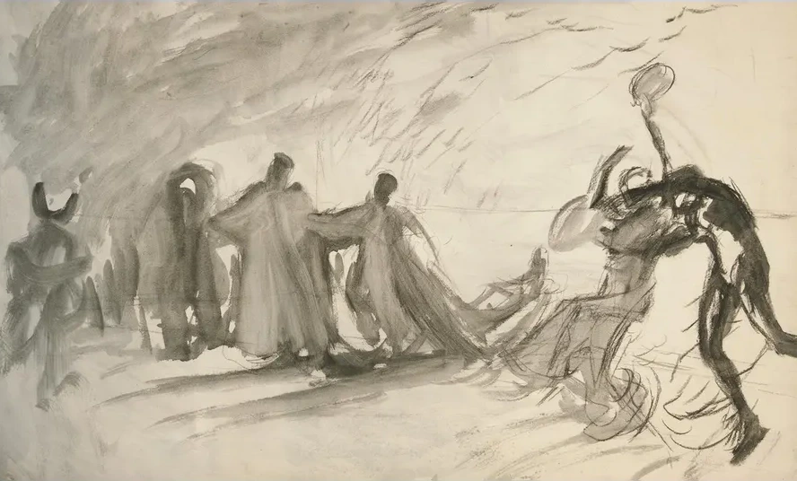 Rough Sketch for Thedance