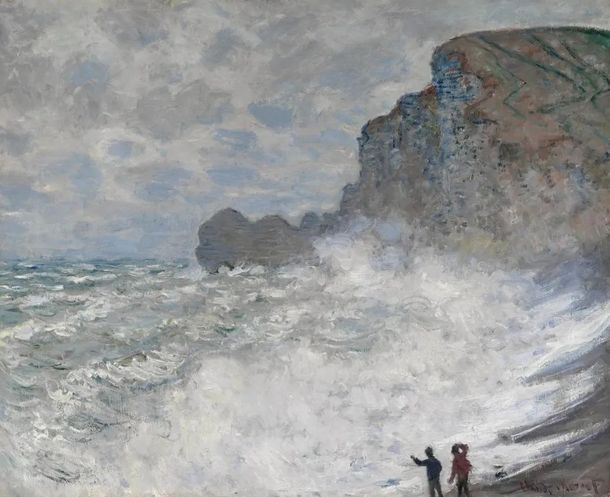 Rough Weather at Tretat