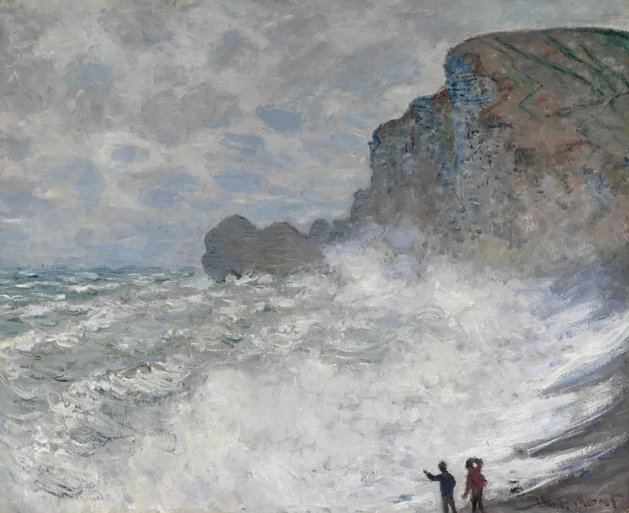 Rough Weather at Tretat