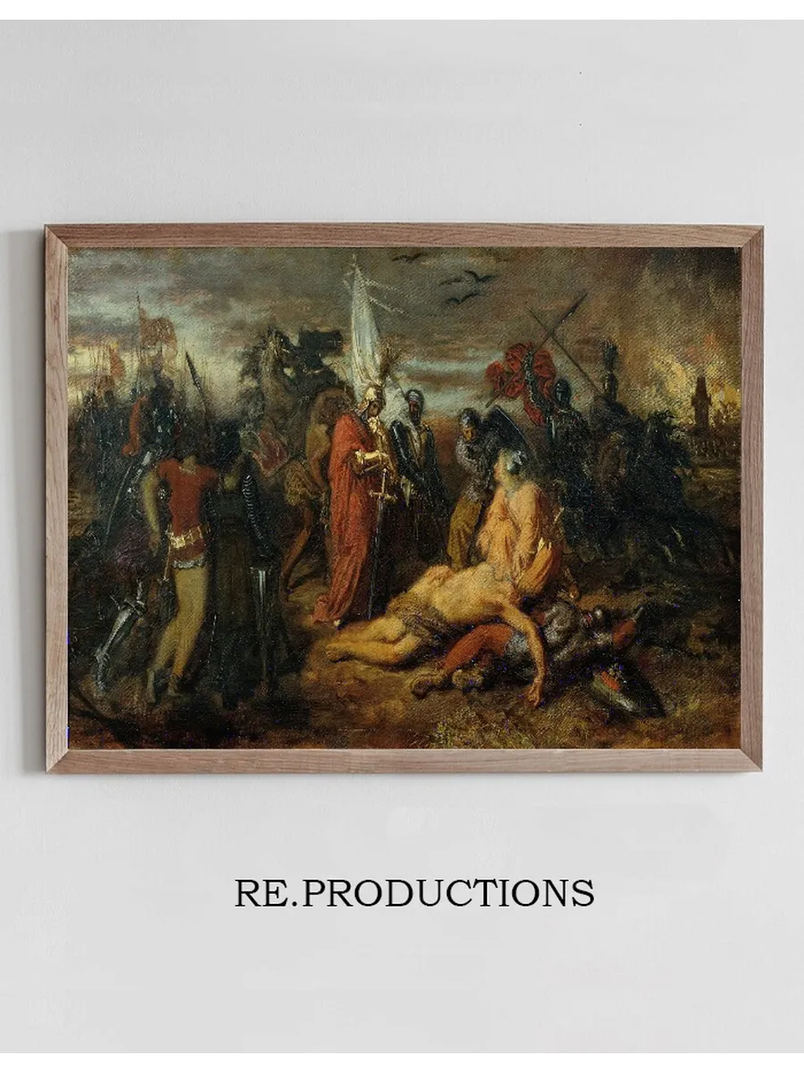 Rudolf von Habsburg an der Leiche P emysl Ottokars, K nig von B hmen
