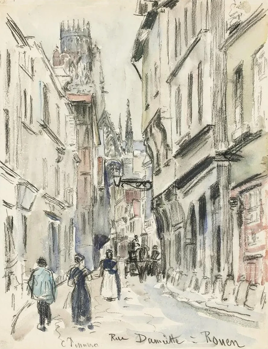 Rue Damiette, Rouen