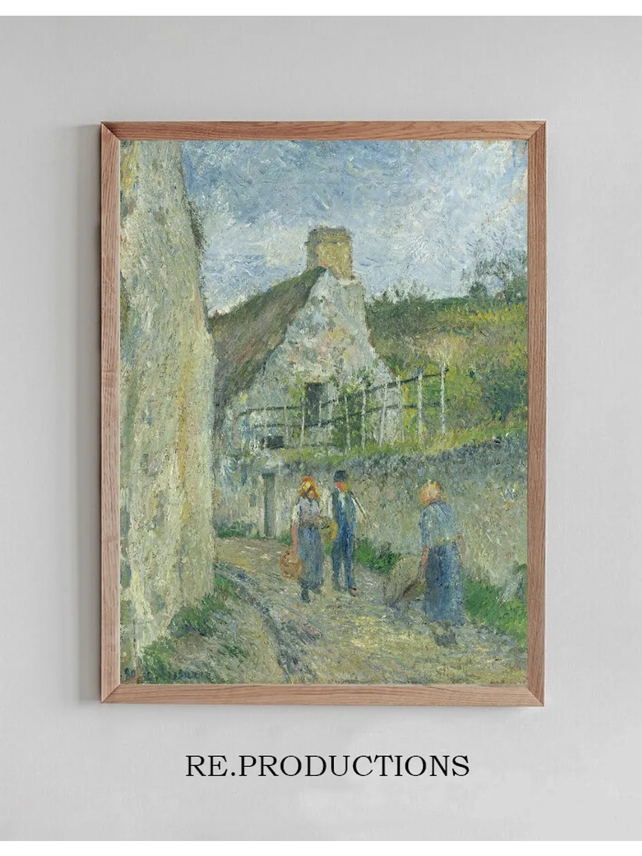 Rue Des Roches Au Valhermeil, Auvers Sur Oise