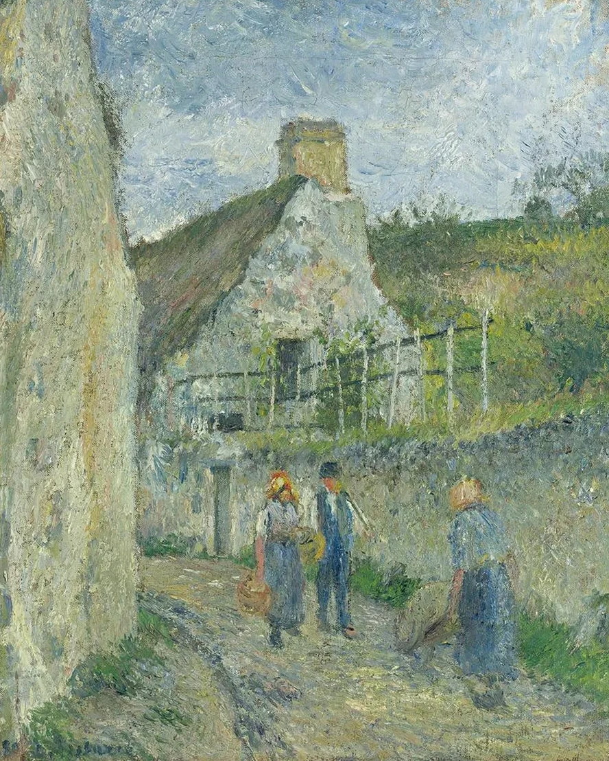 Rue Des Roches Au Valhermeil, Auvers Sur Oise