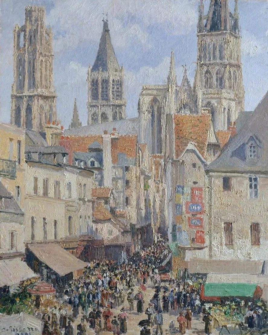 Rue de L Picerie, Rouen (effect of Sunlight)