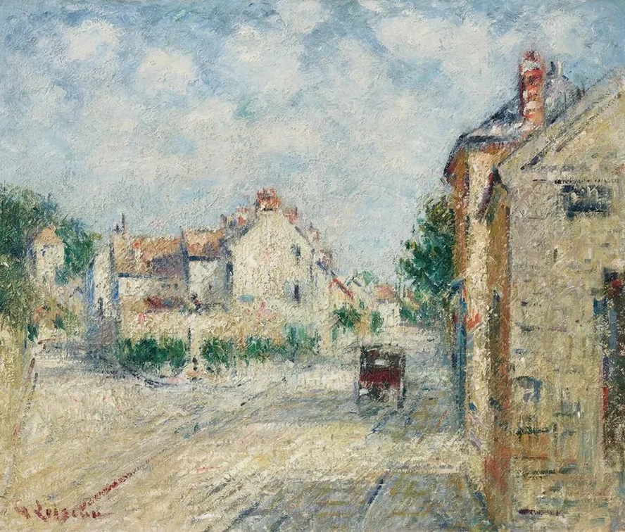 Rue de Village En Normandie