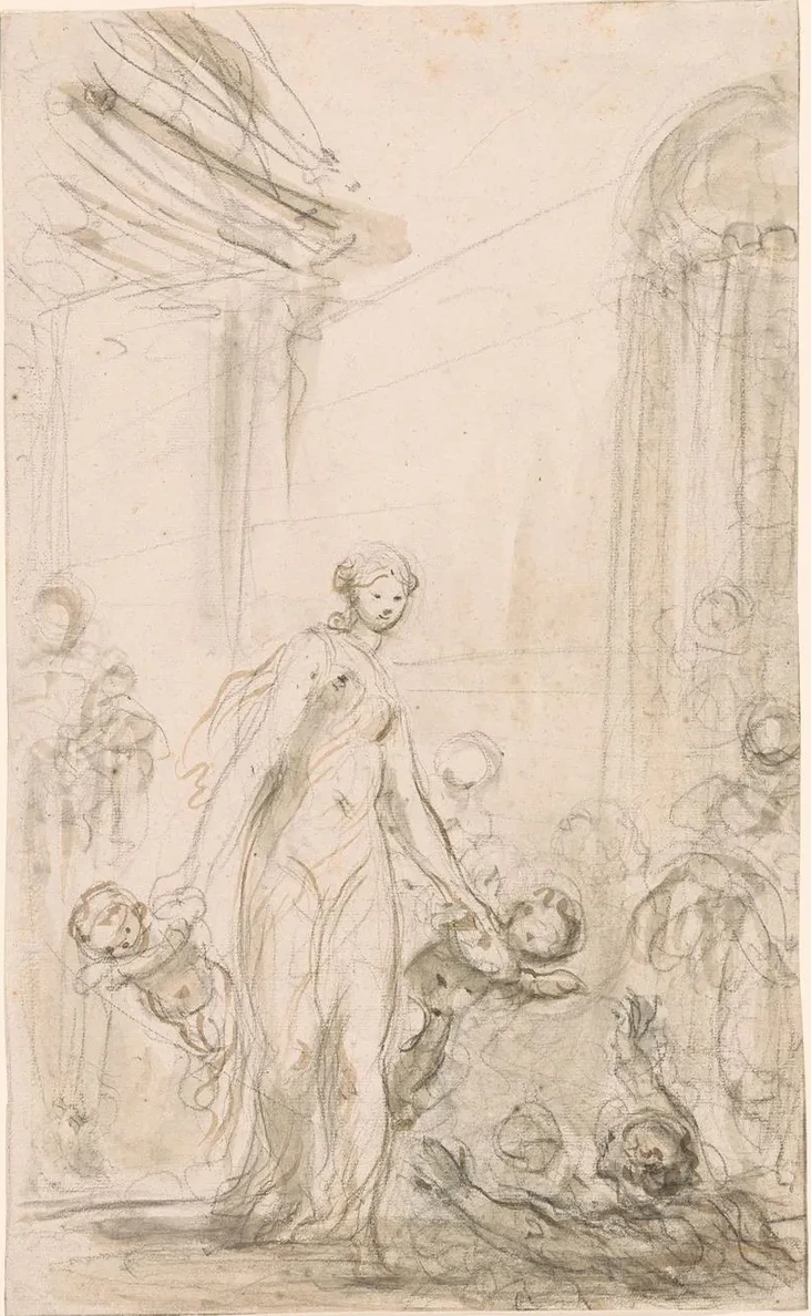 Ruggiero and Alcina at the Bath