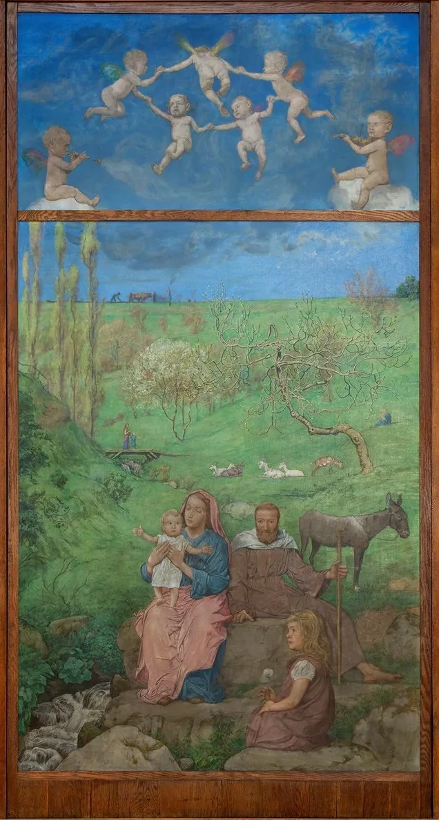 Ruhe Auf Der Flucht