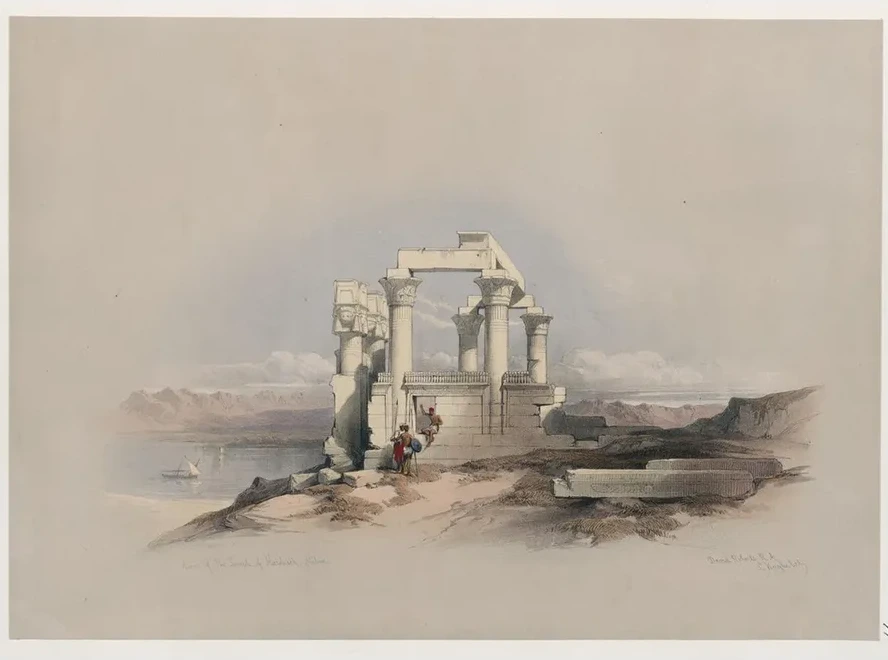 Ruins of the Temple of Kardeseh Qirt's, Nubia