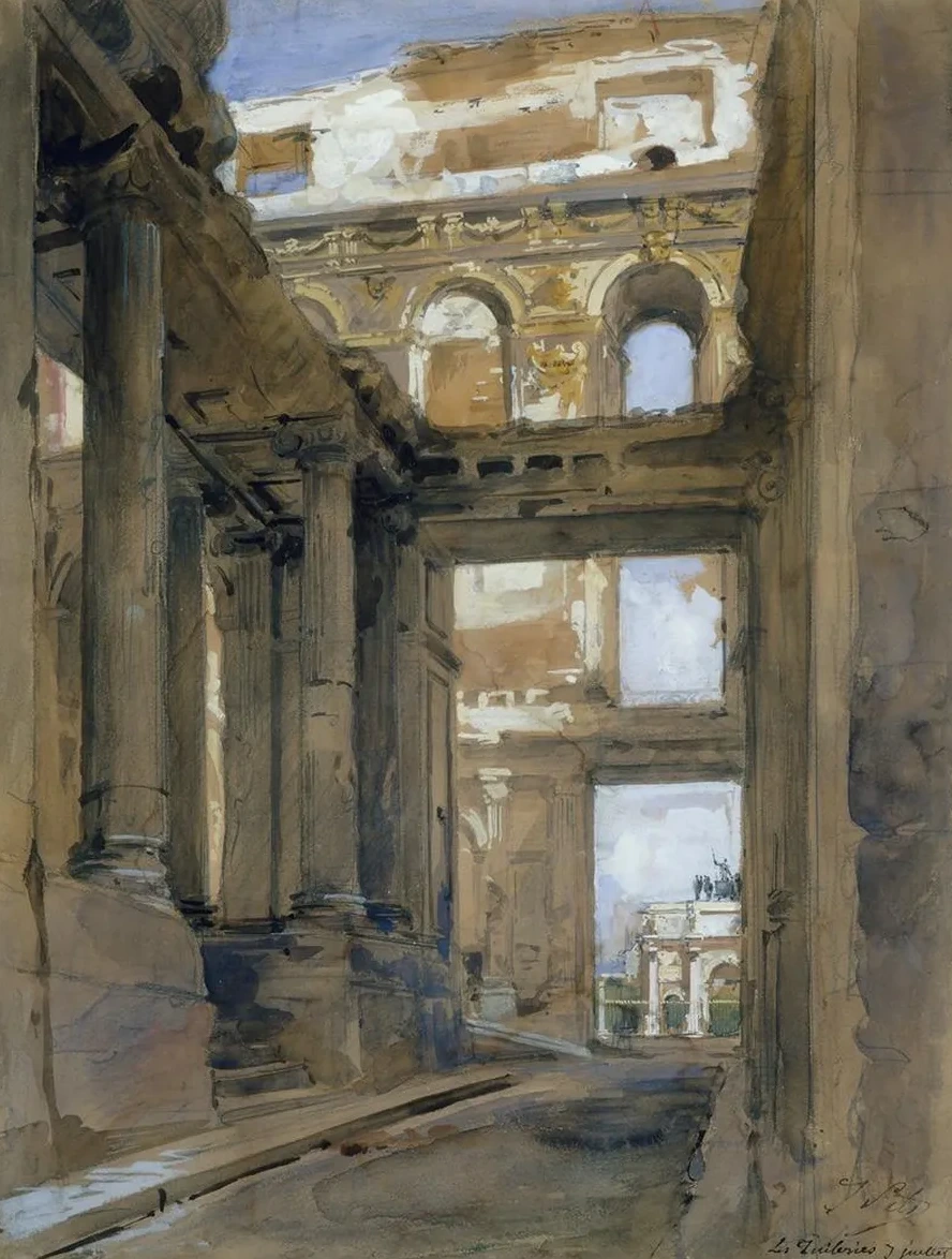 Ruins of the Tuileries Palace