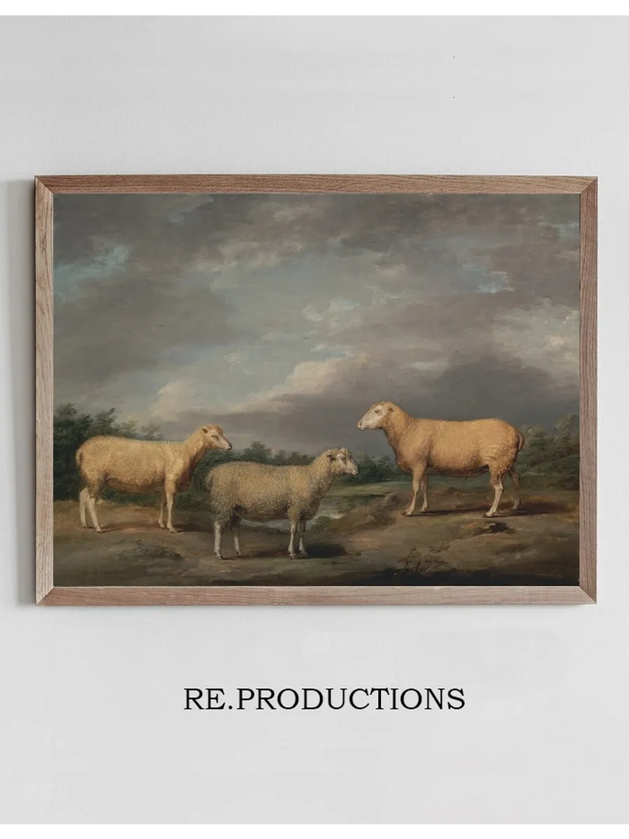 Ryelands Sheep, the King's Ram, the King's Ewe and Lord Somerville's Wether
