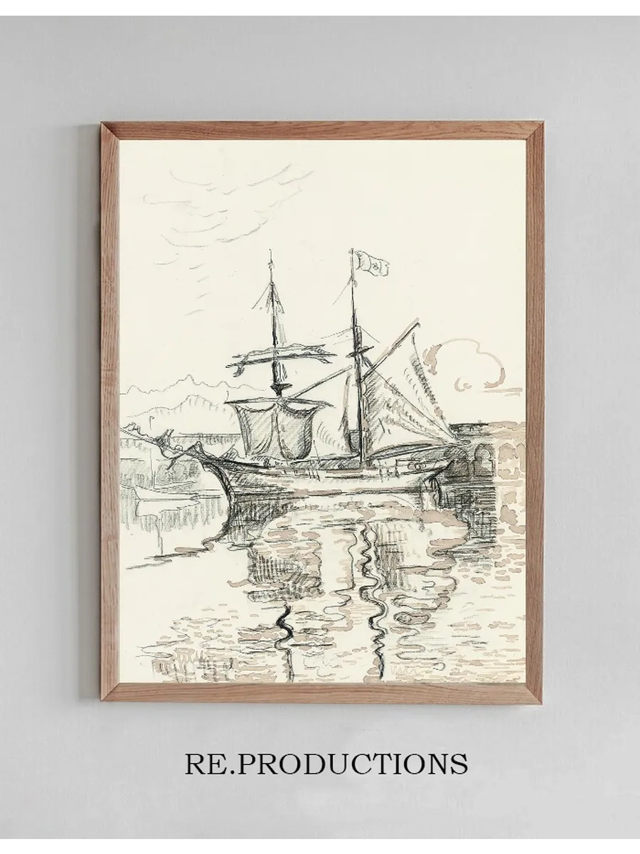 Sailing Boats in Harbour