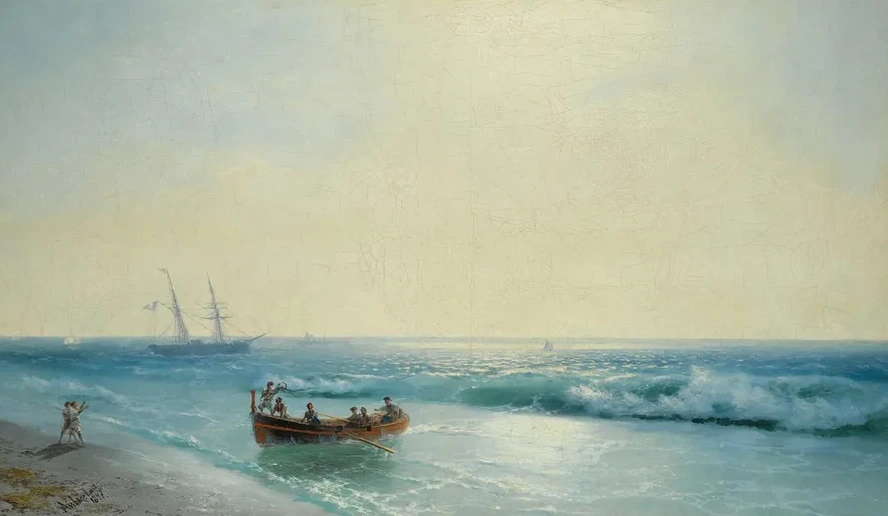 Sailors Coming Ashore