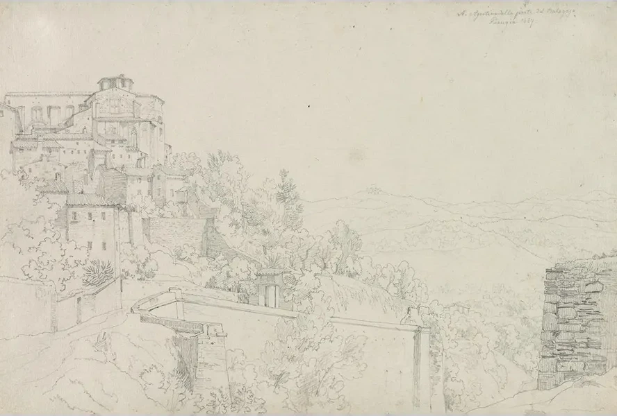 Saint Agostino from Bulagajo, Perugia (san Agostino Dalla Parte del Bulagajo, Perugia)