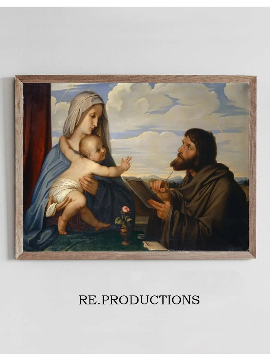 Saint Luke Painting the Virgin