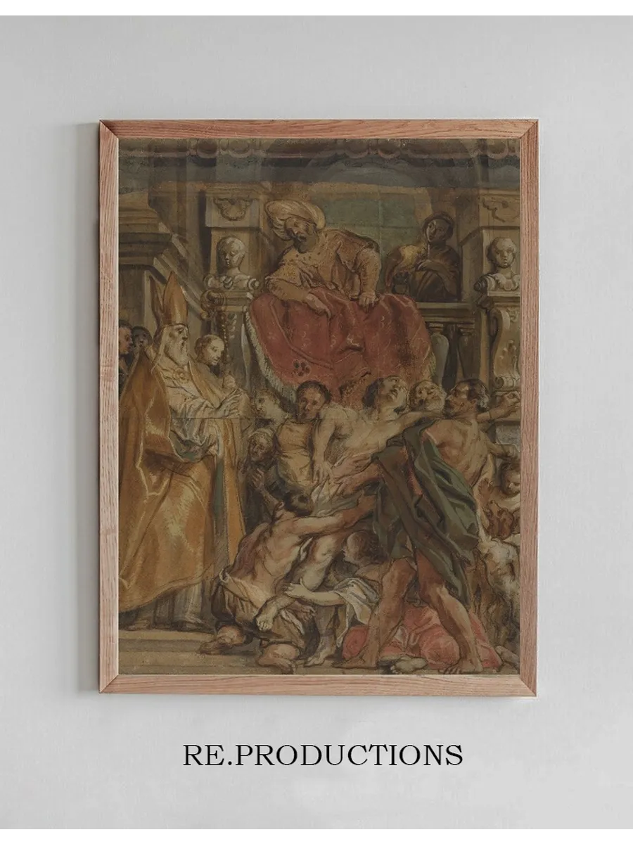 Saint Martin of Tours Healing the Servant of Tetrodius