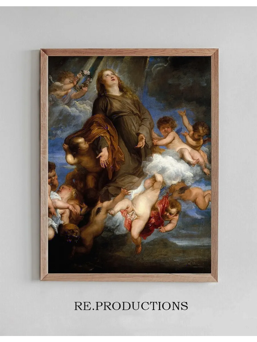 Saint Rosalie Interceding for the Plague - Stricken of Palermo