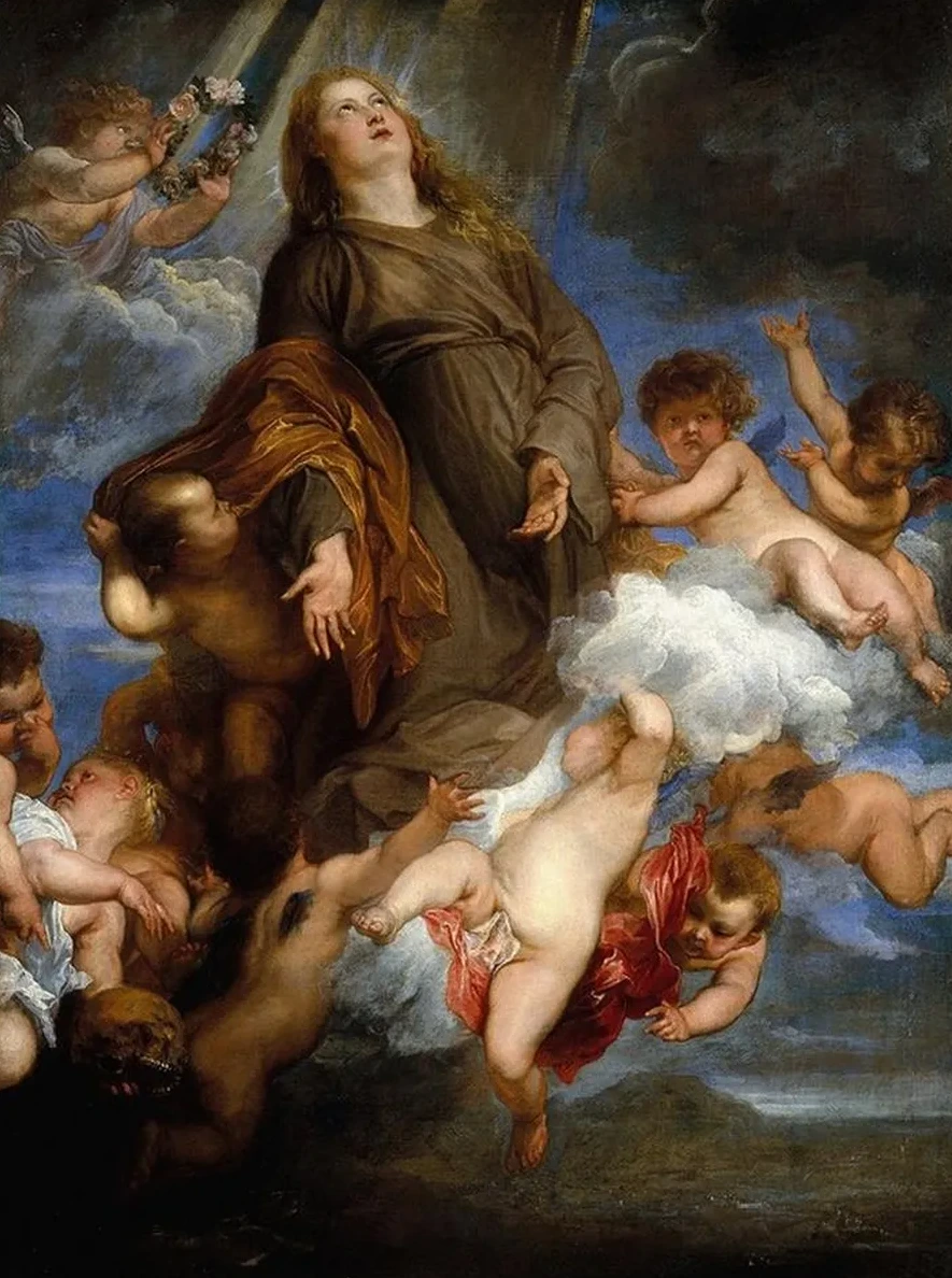 Saint Rosalie Interceding for the Plague - Stricken of Palermo