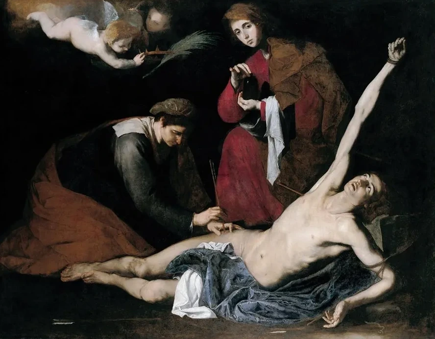 Saint Sebastian Tended By The Holy Women