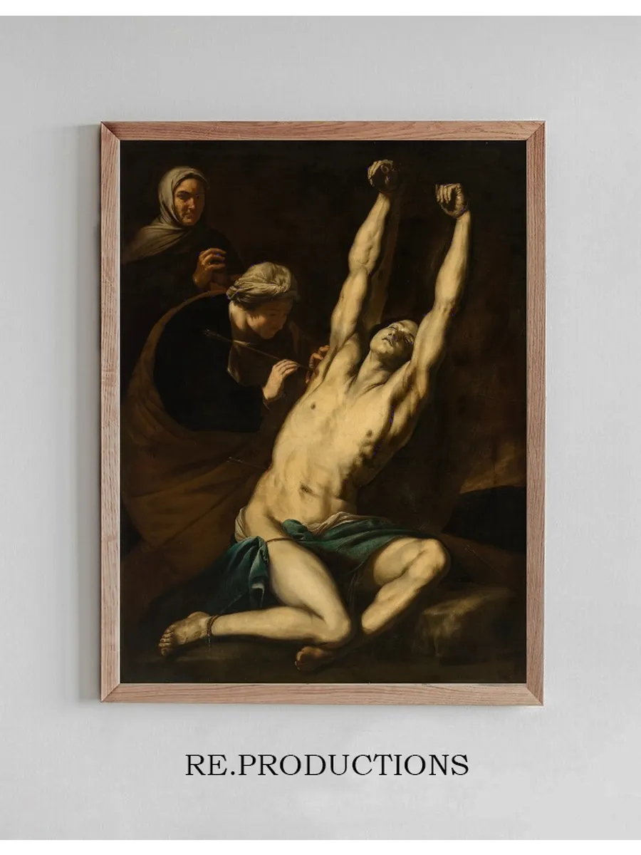 Saint Sebastian Tended by Saint Irene