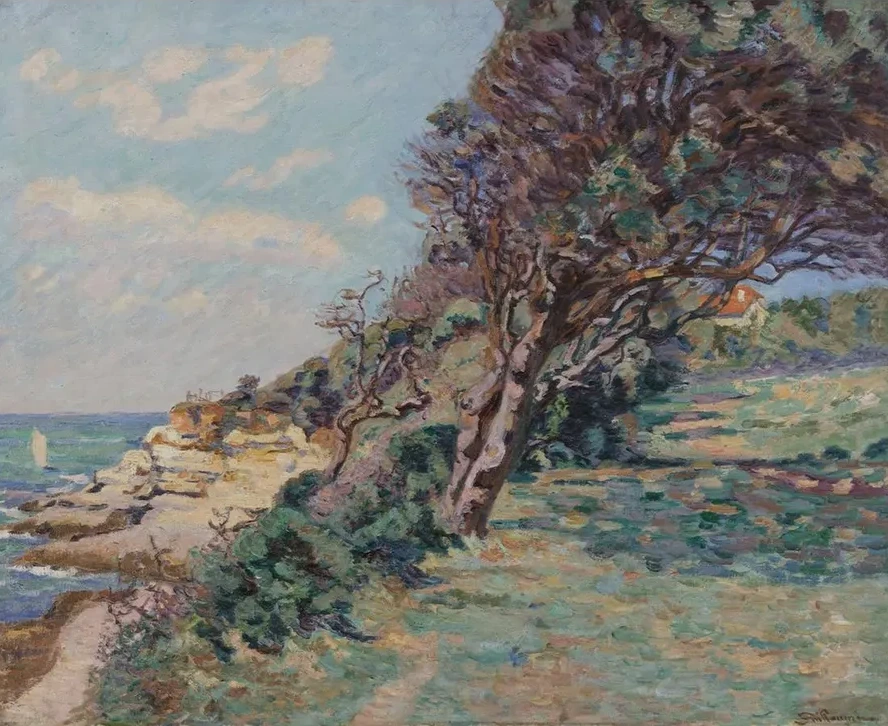 Saint - Palais, la Pointe de la Douane, Ao T 92, 10 Heures du Matin