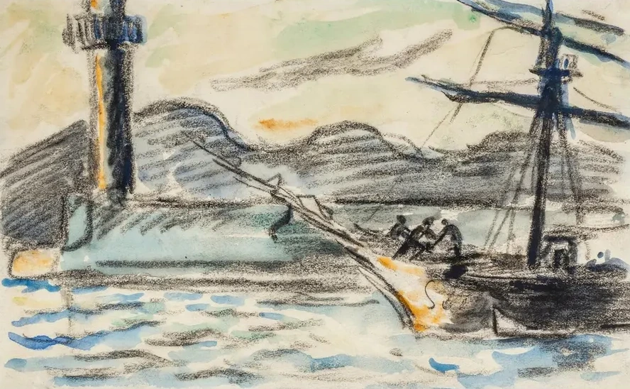 Saint - Tropez. le Phare et la Jet E