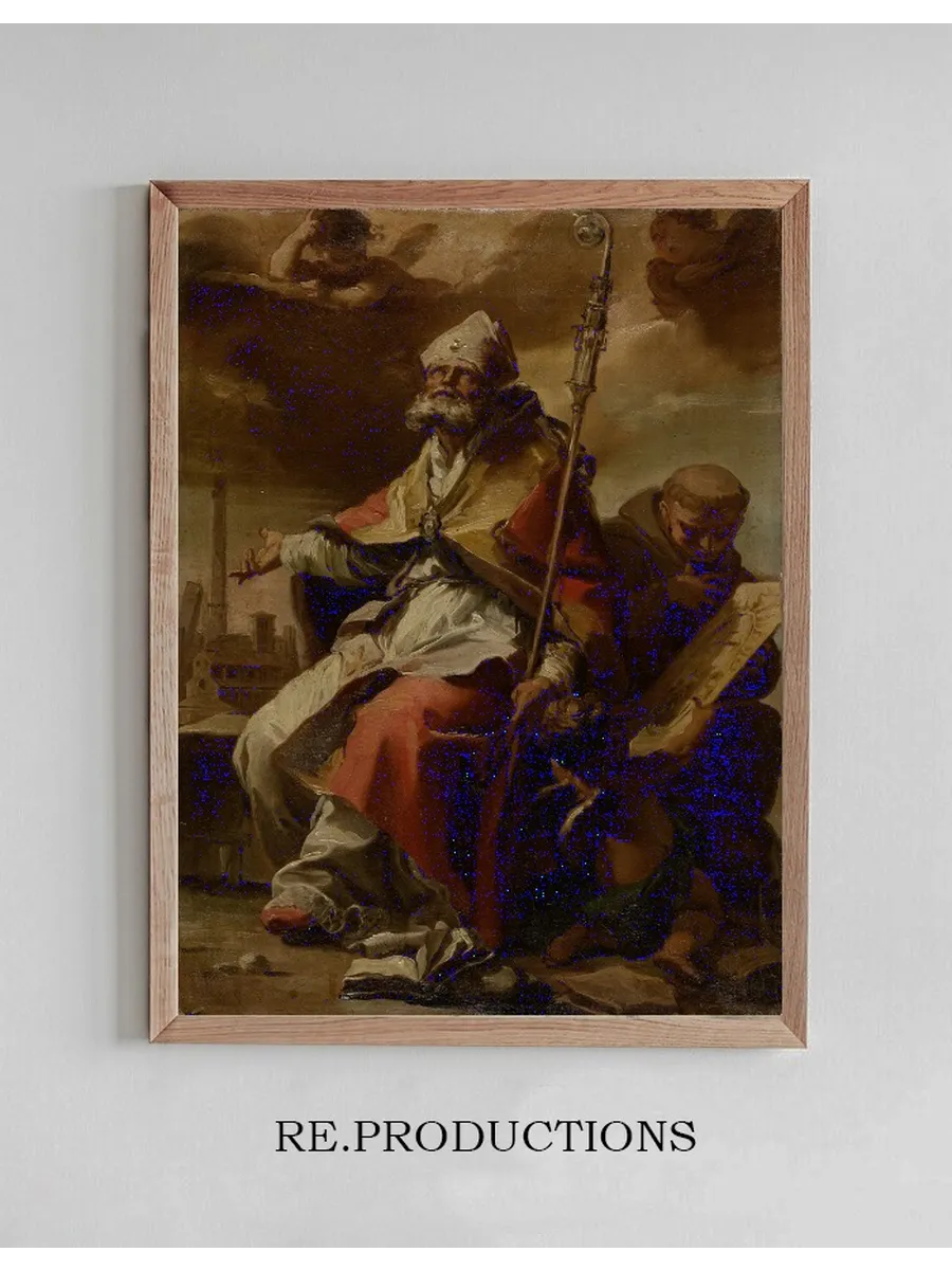 Saints Petronius of Bologna and Bernardin of Siena