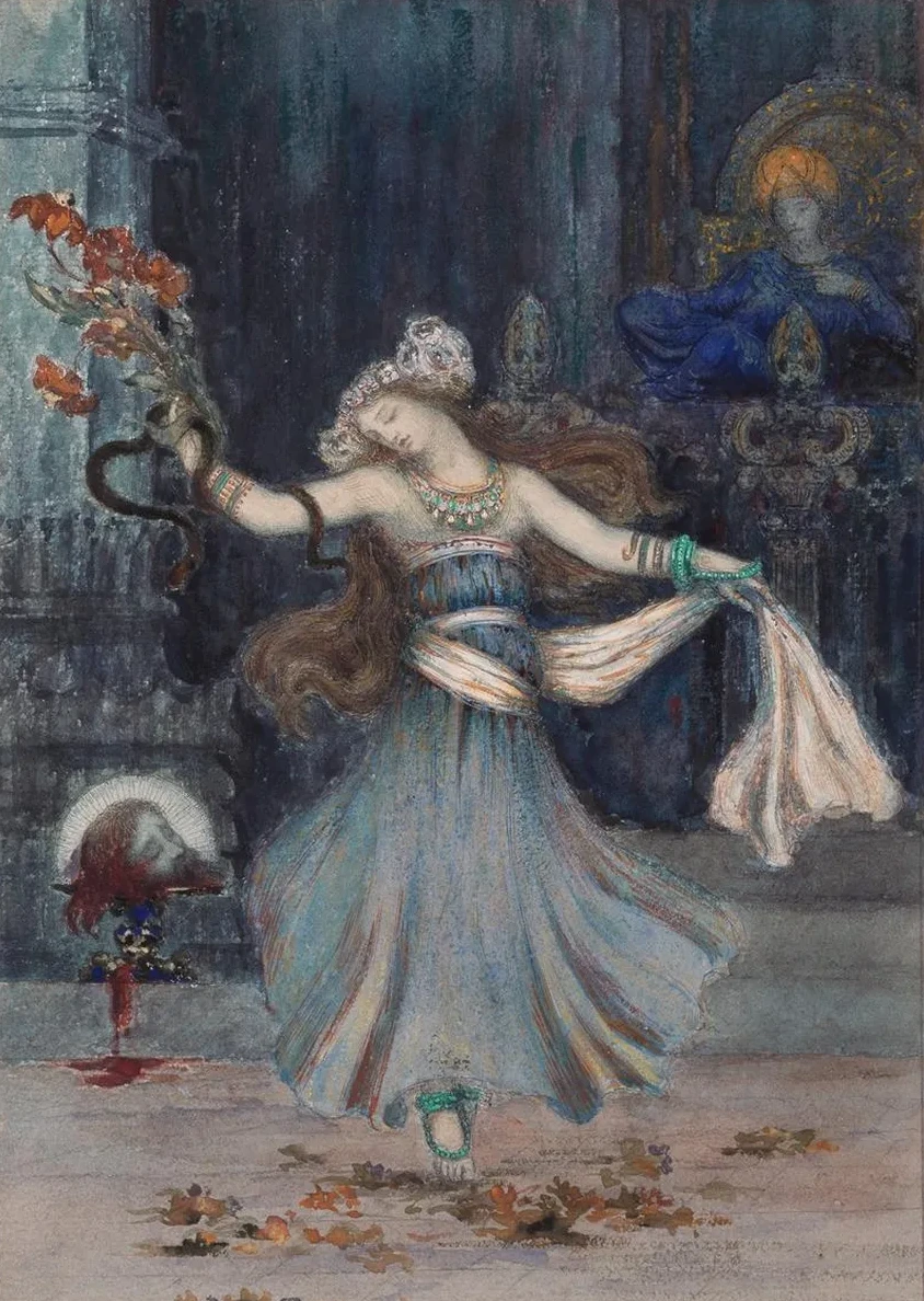Salom Dancing Before the Head of St. John the Baptist