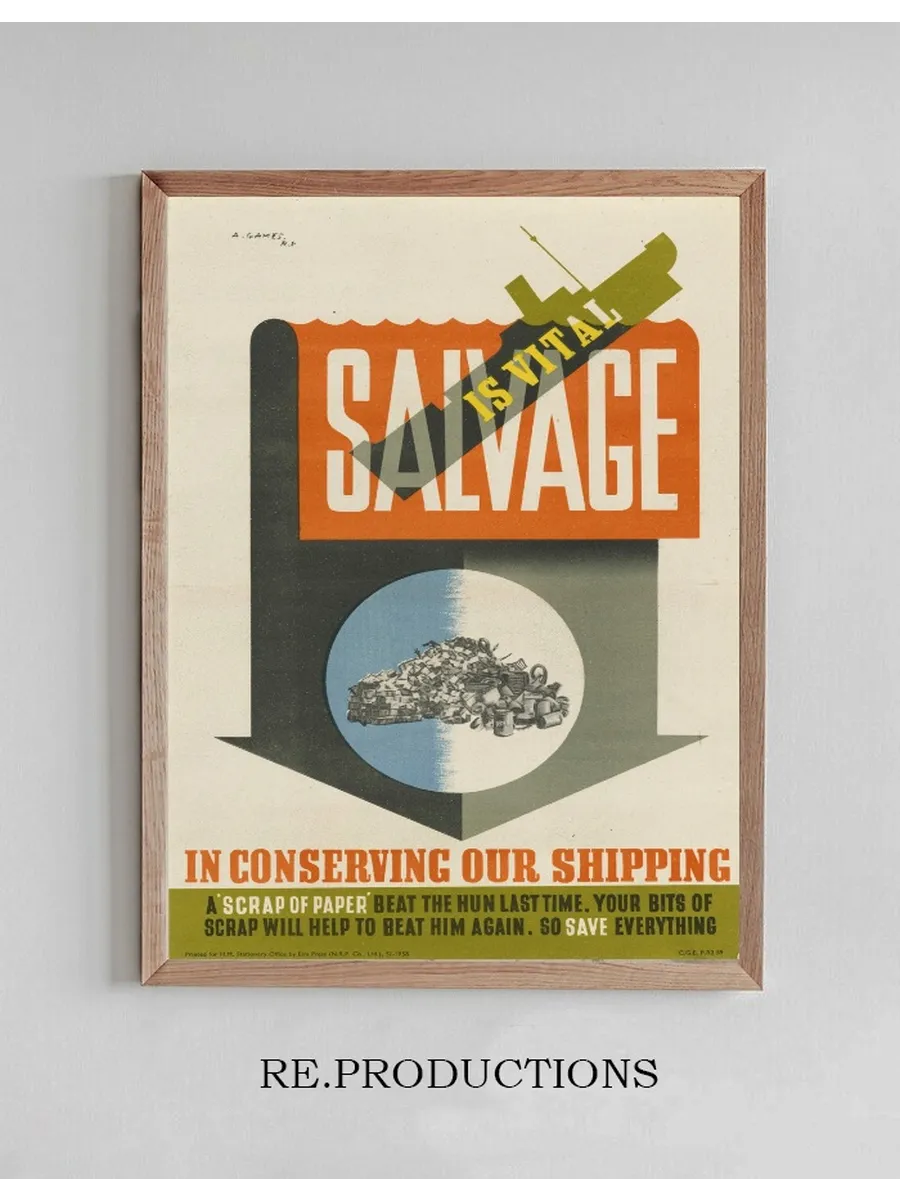Salvage Is Vital in Conserving Out Shipping