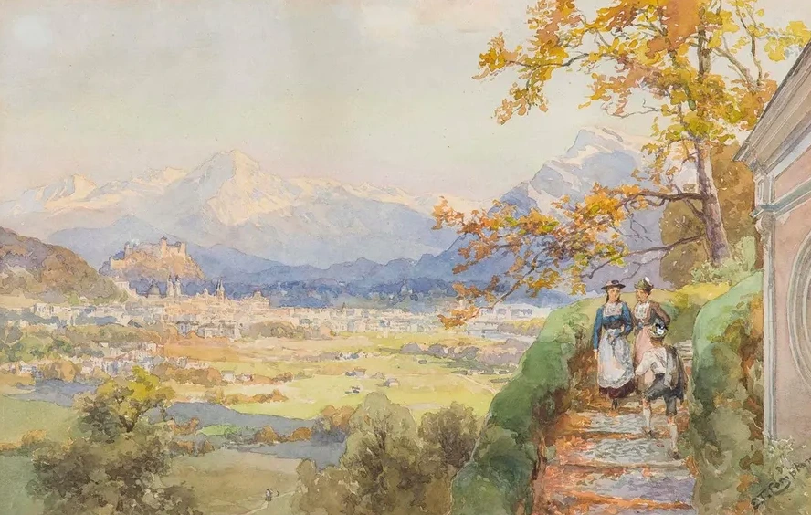 Salzburg von Maria Plain