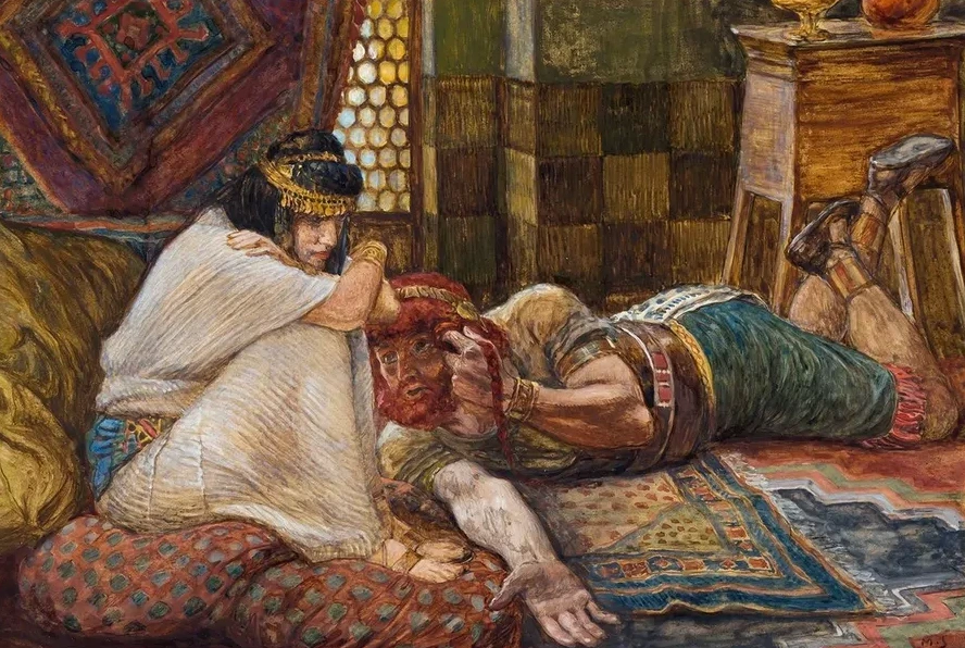 Samson Reveals His Secret to Delilah