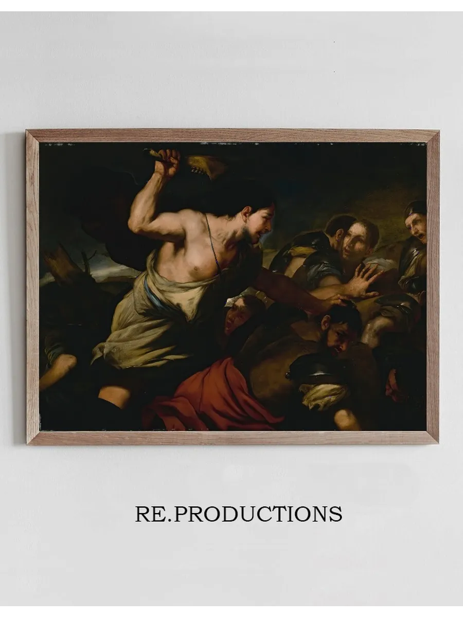 Samson Slaying The Philistines