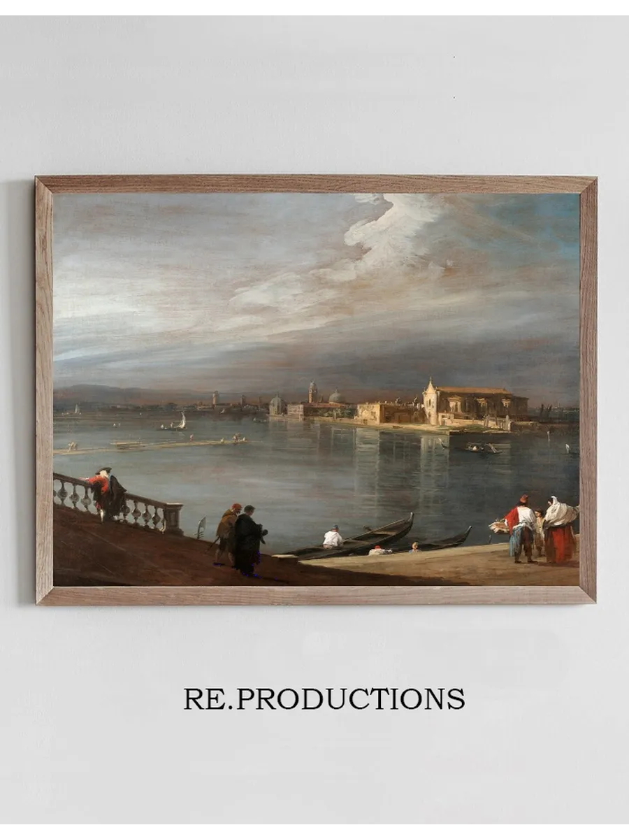 San Cristoforo, San Michele, and Murano from the Fondamenta Nuove, Venice