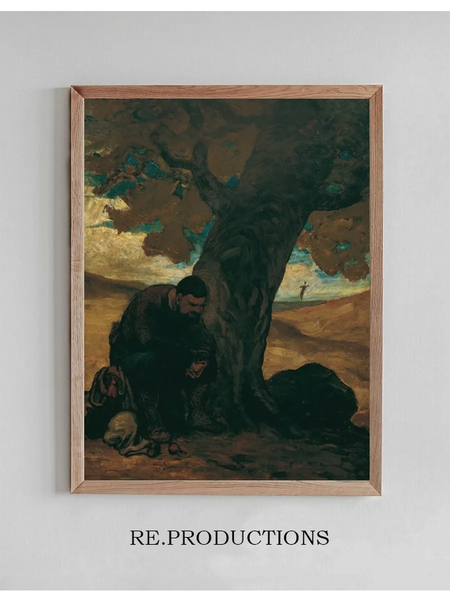 Sancho Pansa, Unter Einem Baum Ausruhend