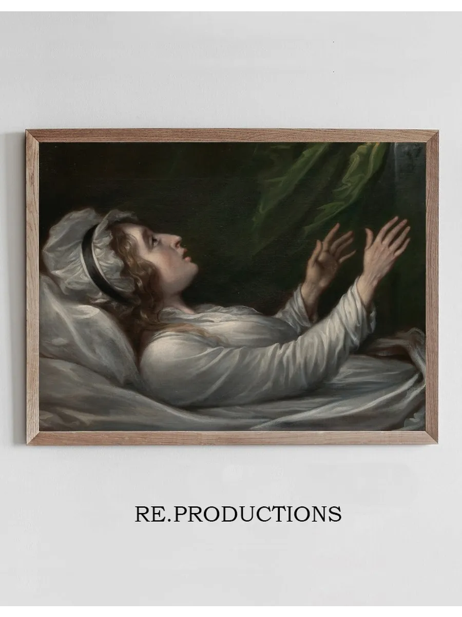 Sarah Trumbull (Sarah Hope Harvey) on HerDeathbed