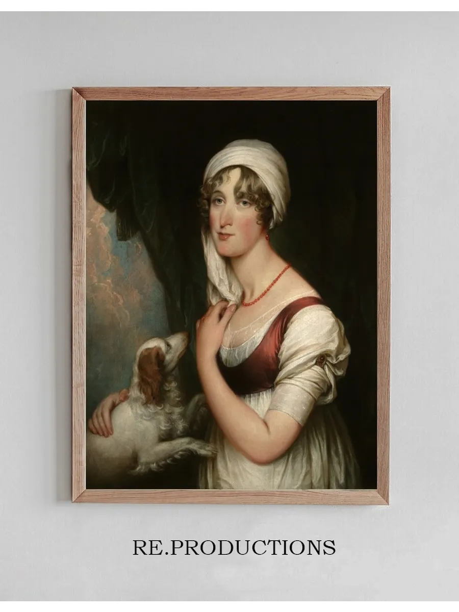 Sarah Trumbull with Aspaniel