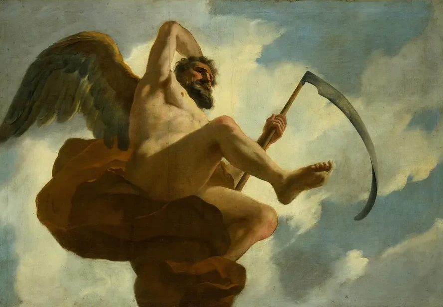 Saturnus Allegorische Voorstelling van de Verzorging van Leprozen En Onnozelen