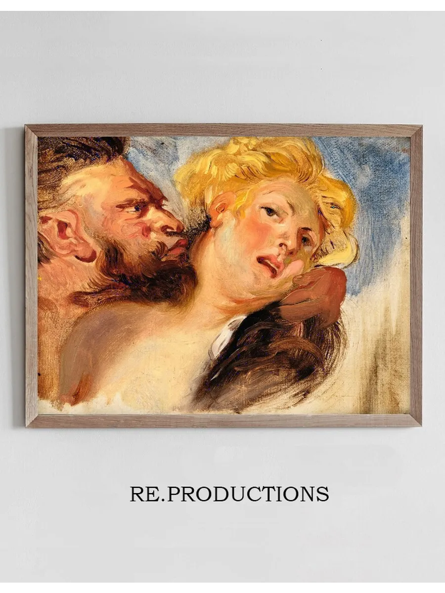 Satyr Embracing A Nymph, After Peter - Paul Rubens