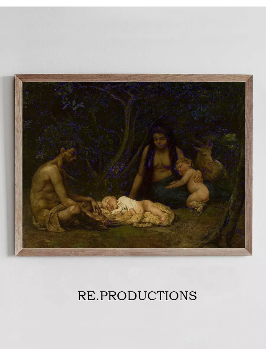 Satyr's Family (bringing Up of Zeus)