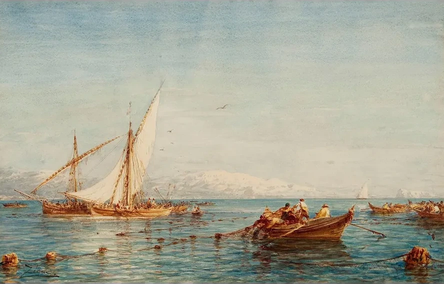 Sausset, Environs De Marseille, La P che Au Thon