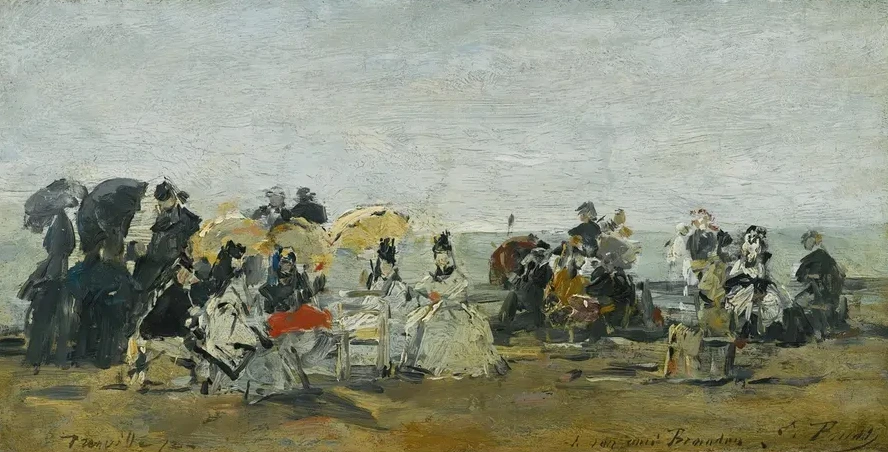 Sc ne De Plage Trouville
