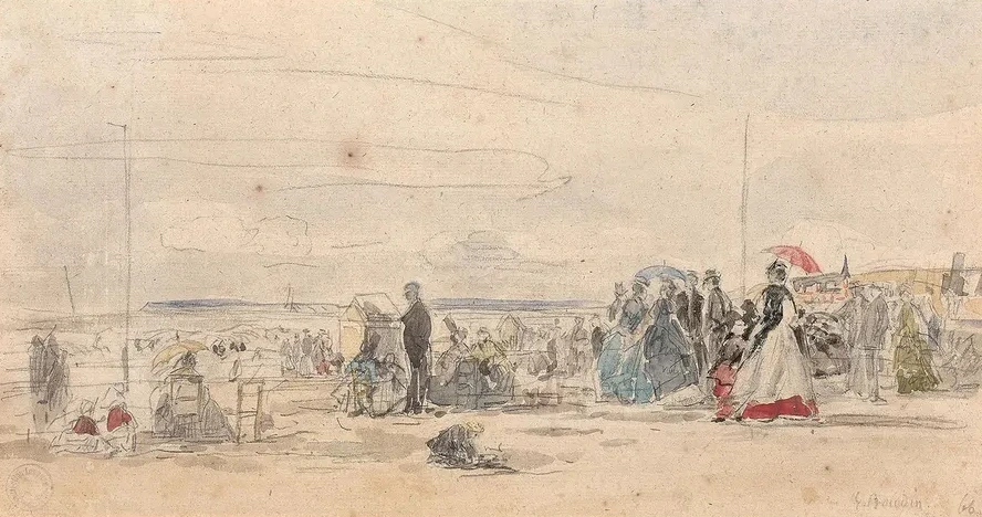 Sc Ne de Plage Deauville
