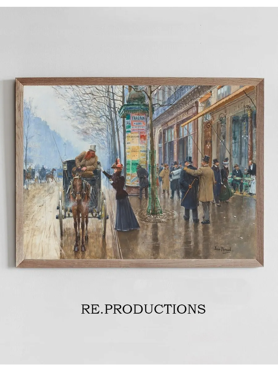 Sc Ne de Rue Parisienne