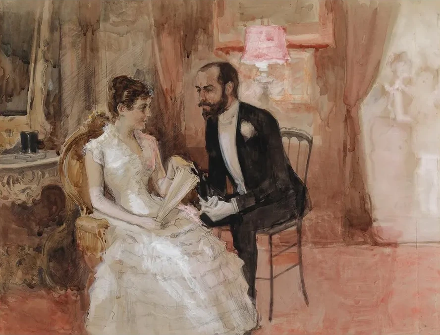 Scene At The Ball