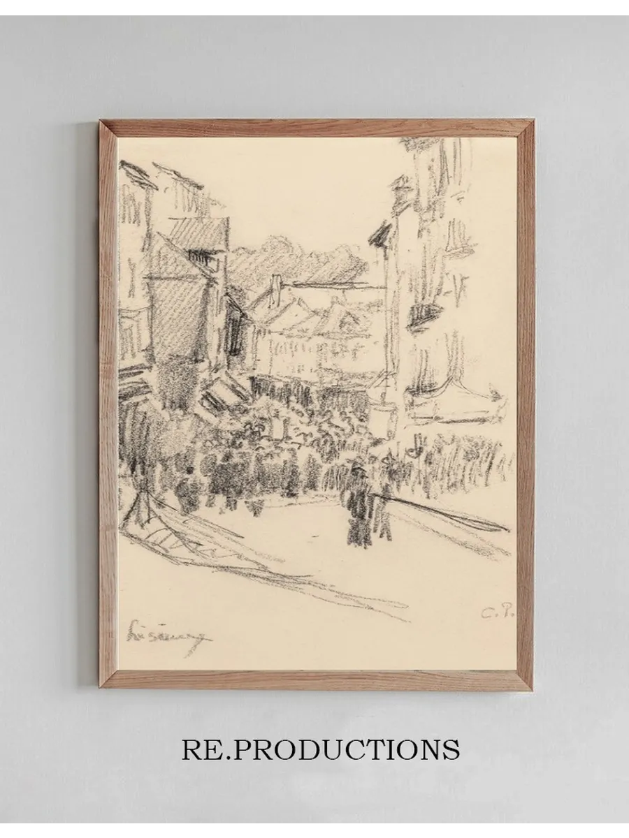 Scene de Rue, Lisieux