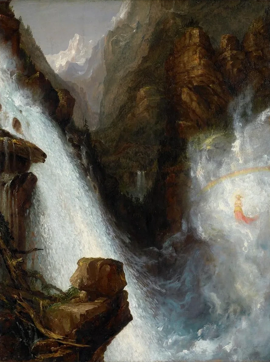 Scene from Byron's Manfred