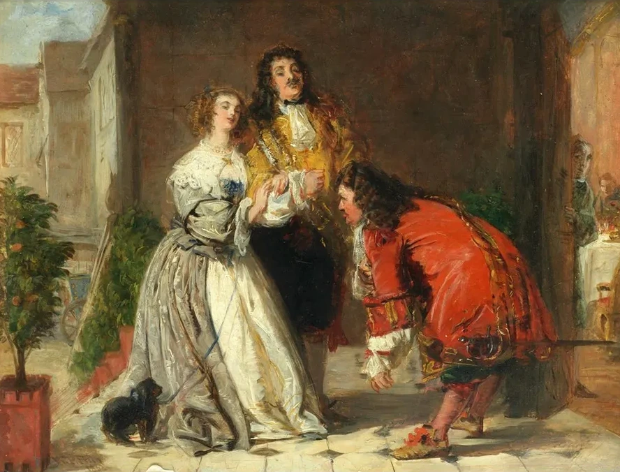 Scene from le Bourgeois Gentilhomme