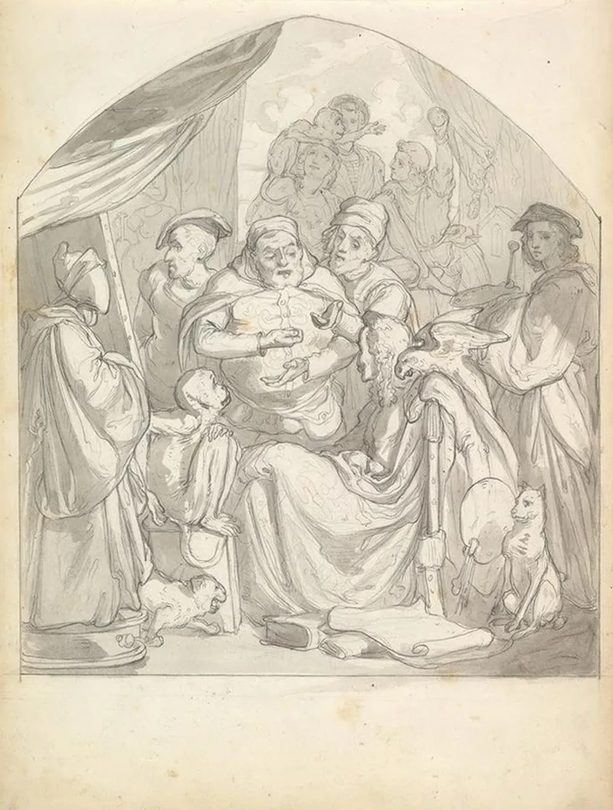 Scene in an Artist's Studio