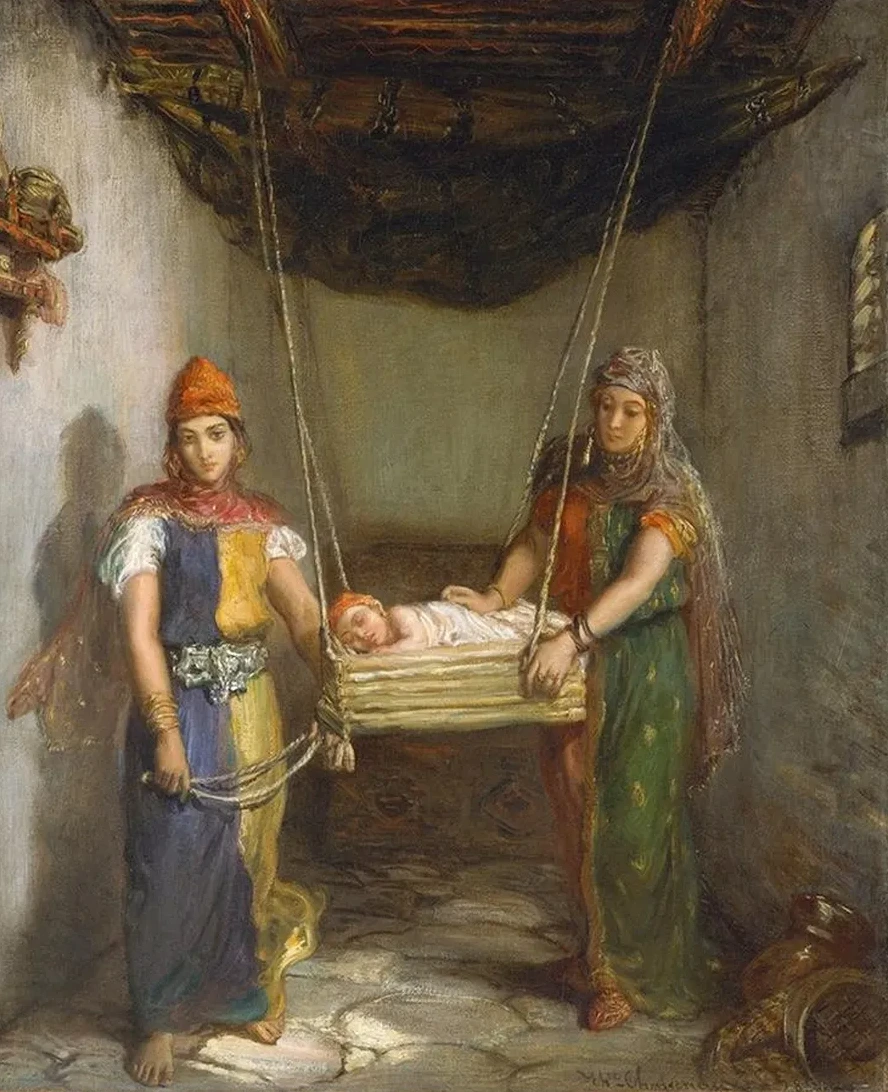 Scene in the Jewish Quarter of Constantine