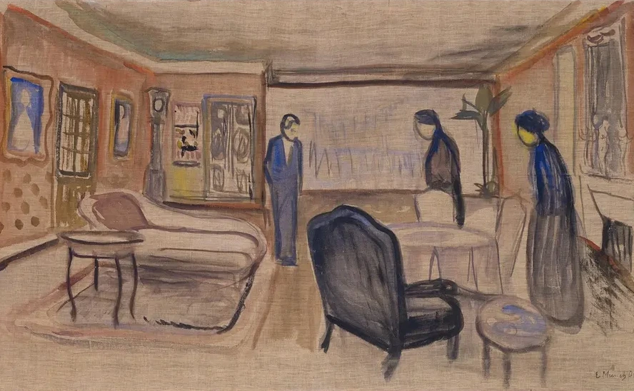 Scene of Ibsen's Ghosts